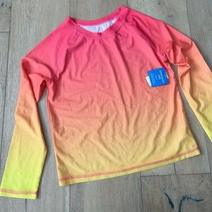 Rash guard long sleeve size 12 NWT